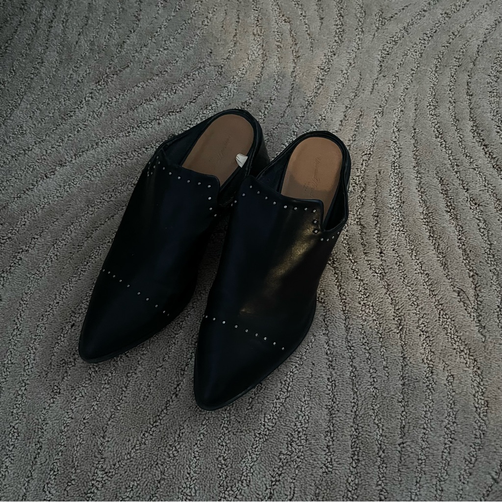 Pointed Toe Mules